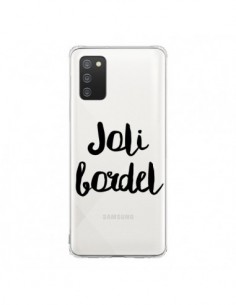 Coque Samsung A02S Joli Bordel Transparente - Maryline...