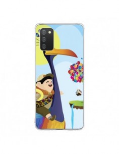 Coque Samsung A02S La Haut Kevin et Russel - Maria Jose...