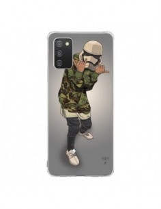 Coque Samsung A02S Army Trooper Swag Soldat Armee Yeezy -...