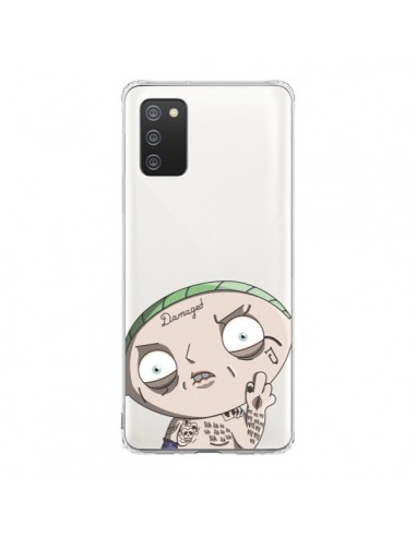 Coque Samsung A02S Stewie Joker Suicide Squad Transparente - Mikadololo