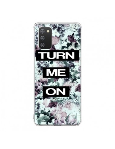 Coque Samsung A02S Turn Me On Flower - Monica Martinez