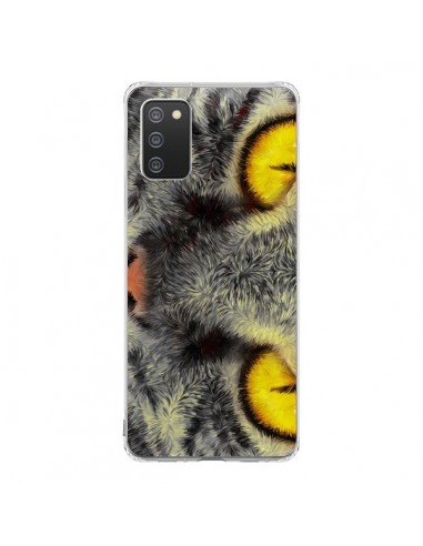 Coque Samsung A02S Chat Gato Loco - Maximilian San