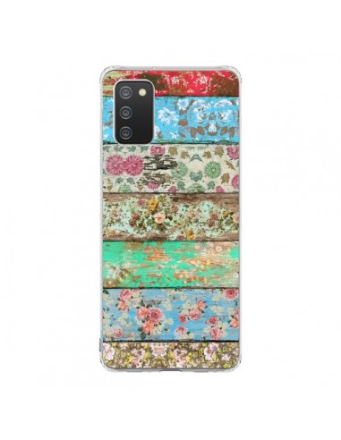 Coque Samsung A02S Rococo Style Bois Fleur - Maximilian San