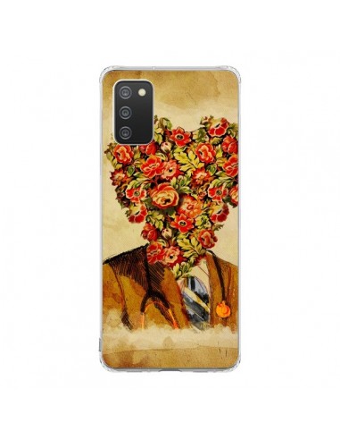 Coque Samsung A02S Docteur Love Fleurs - Maximilian San