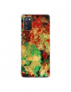 Coque Samsung A02S Azteque Geometric Triangle -...