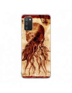 Coque Samsung A02S Octopu Skull Poulpe Tête de Mort -...