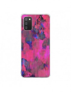 Coque Samsung A02S Fleurs Rose Lysergic Pink - Maximilian...