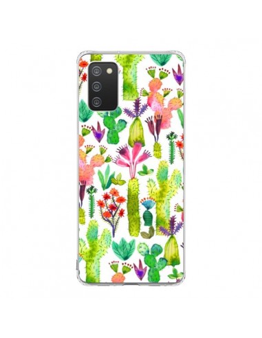 Coque Samsung A02S Cacti Garden - Ninola Design