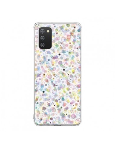 Coque Samsung A02S Cosmic Bubbles Multicolored - Ninola Design