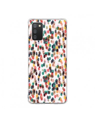 Coque Samsung A02S Rainbow Lace Neon - Ninola Design