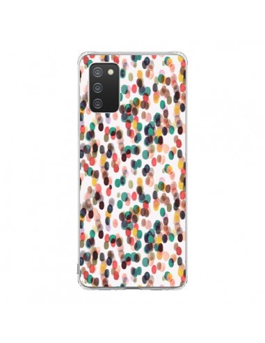 Coque Samsung A02S Rainbow Lace Neon - Ninola Design