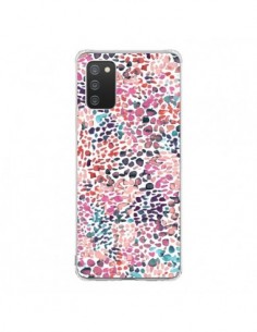 Coque Samsung A02S Soft Nautical Watercolor Lines -...