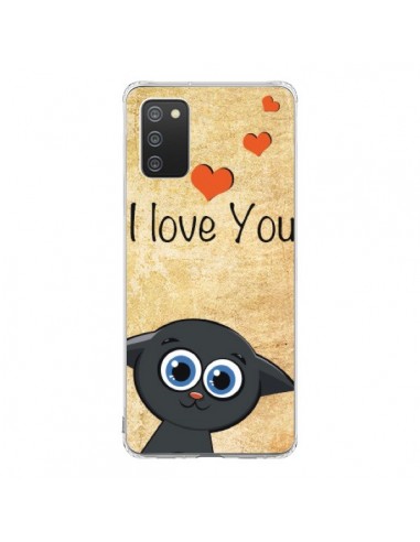 Coque Samsung A02S Cute Cat - Nico