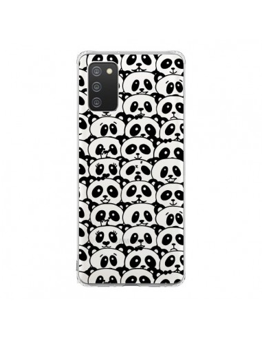 Coque Samsung A02S Panda Par Milliers Transparente - Nico