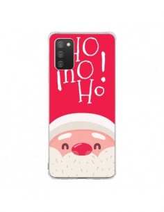 Coque Samsung A02S Père Noël Oh Oh Oh Rouge - Nico