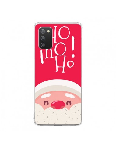 Coque Samsung A02S Père Noël Oh Oh Oh Rouge - Nico