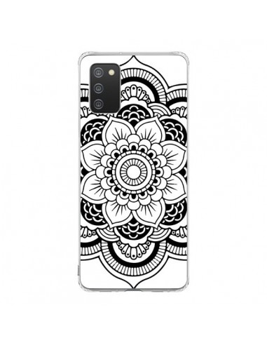 Coque Samsung A02S Mandala Noir Azteque - Nico