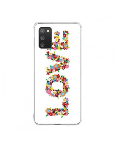 Coque Samsung A02S Love Fleurs - Nico