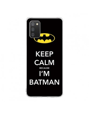 Coque Samsung A02S Keep Calm because I'm Batman - Nico