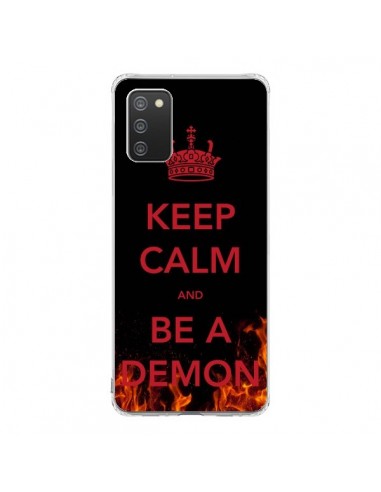 Coque Samsung A02S Keep Calm and Be A Demon - Nico