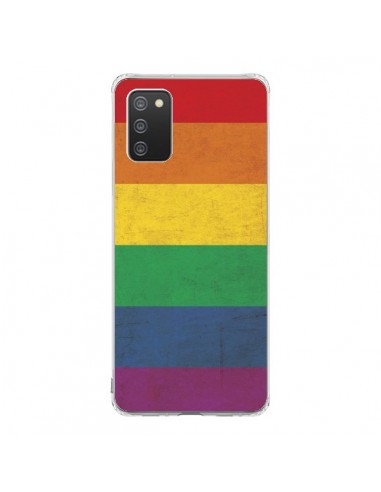 Coque Samsung A02S Drapeau Arc En Ciel Gay - Nico