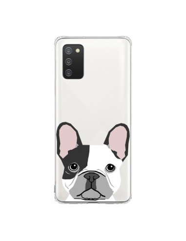 Coque Samsung A02S Bulldog Français Chien Transparente - Pet Friendly