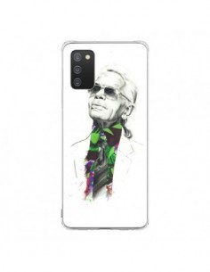 Coque Samsung A02S Karl Lagerfeld Fashion Mode Designer -...