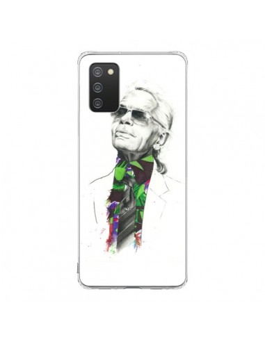 Coque Samsung A02S Karl Lagerfeld Fashion Mode Designer - Percy