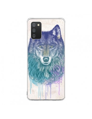 Coque Samsung A02S Loup - Rachel Caldwell