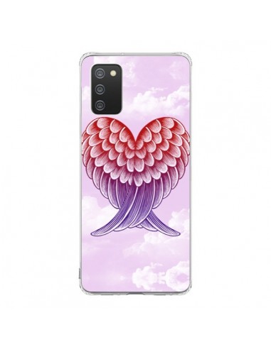 Coque Samsung A02S Ailes d'ange Amour - Rachel Caldwell