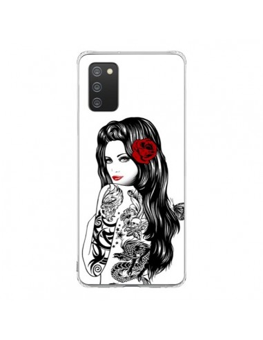 Coque Samsung A02S Tattoo Girl Lolita - Rachel Caldwell