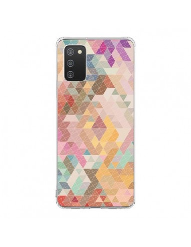 Coque Samsung A02S Azteque Pattern Triangles - Rachel Caldwell