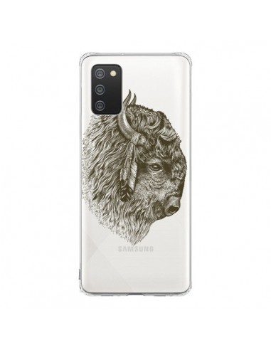 Coque Samsung A02S Buffalo Bison Transparente - Rachel Caldwell