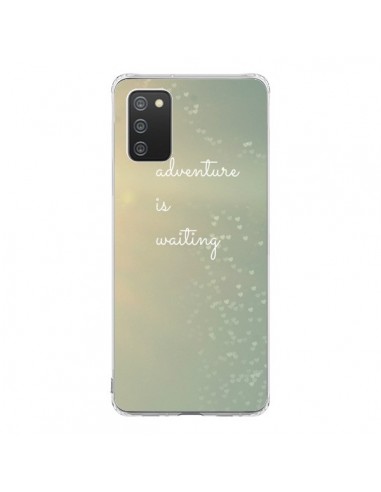 Coque Samsung A02S Adventure is waiting Coeoeurs - R Delean