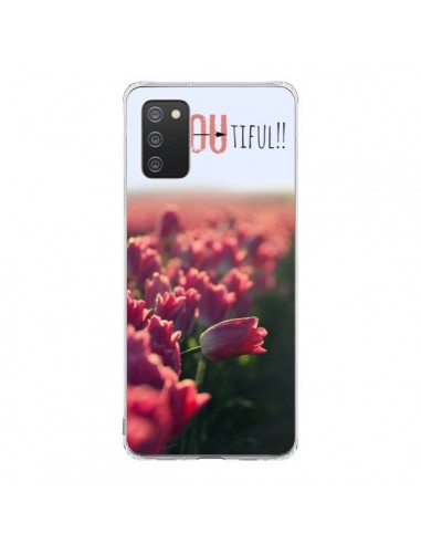 Coque Samsung A02S Coque iPhone 6 et 6S Be you Tiful Tulipes - R Delean
