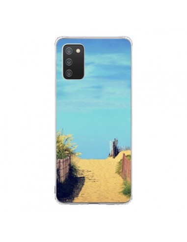 Coque Samsung A02S Plage Beach Sand Sable - R Delean