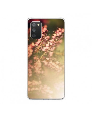 Coque Samsung A02S Fleurs Flowers - R Delean