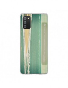Coque Samsung A02S Dream Mer Plage Ocean Sable Paysage -...