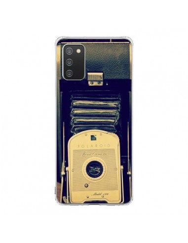 Coque Samsung A02S Appareil Photo Vintage Polaroid Boite - R Delean