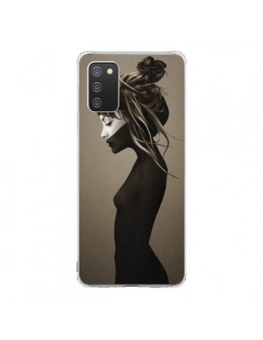 Coque Samsung A02S Fille Pensive - Ruben Ireland