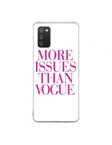 Coque Samsung A02S More Issues Than Vogue Rose Pink - Rex Lambo
