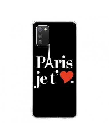 Coque Samsung A02S Paris je t'aime - Rex Lambo