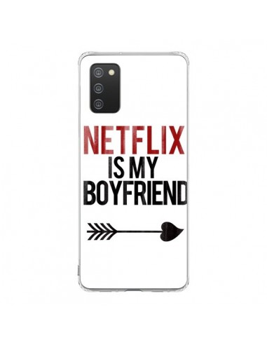 Coque Samsung A02S Netflix is my Boyfriend - Rex Lambo