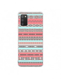 Coque Samsung A02S Azteque Aztec Rose Pastel - Rex Lambo