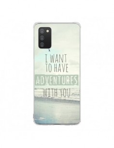 Coque Samsung A02S I want to have adventures with you -...