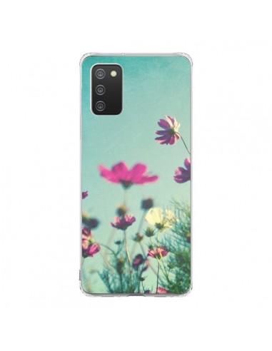 Coque Samsung A02S Fleurs Reach for the Sky - Sylvia Cook