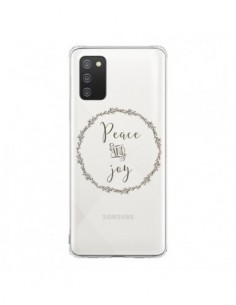 Coque Samsung A02S Peace and Joy, Paix et Joie...