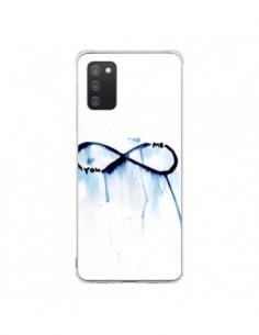 Coque Samsung A02S Forever You and Me Love - Sara Eshak