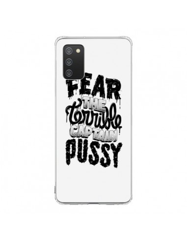 Coque Samsung A02S Fear the terrible captain pussy - Senor Octopus