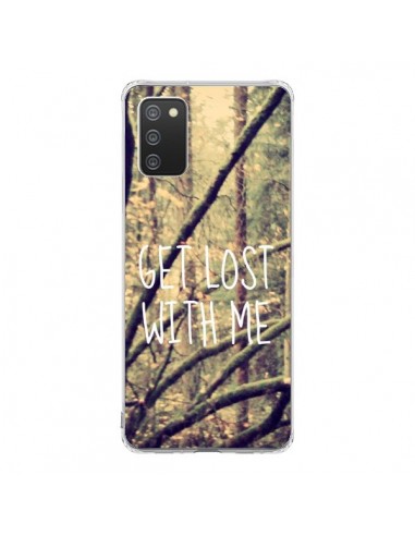 Coque Samsung A02S Get lost with me foret - Tara Yarte